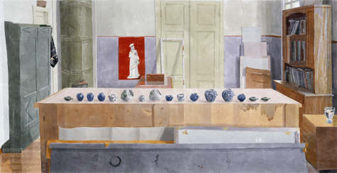 M.Hanhijoki Etsi kokemuksista elmn viisautta akvarelli 2003