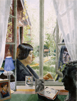 M.Hanhijoki Leena Krohn akvarelli 1998